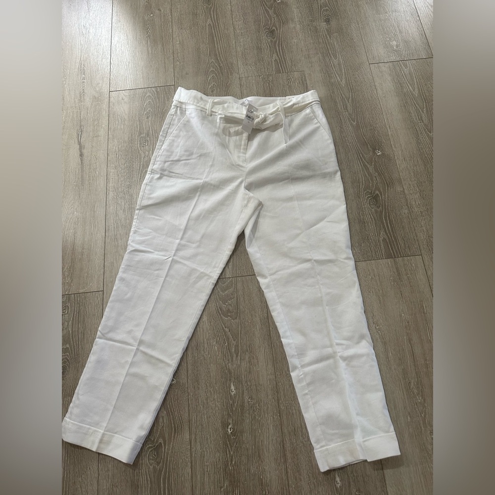NWT Loft Womens White Pants